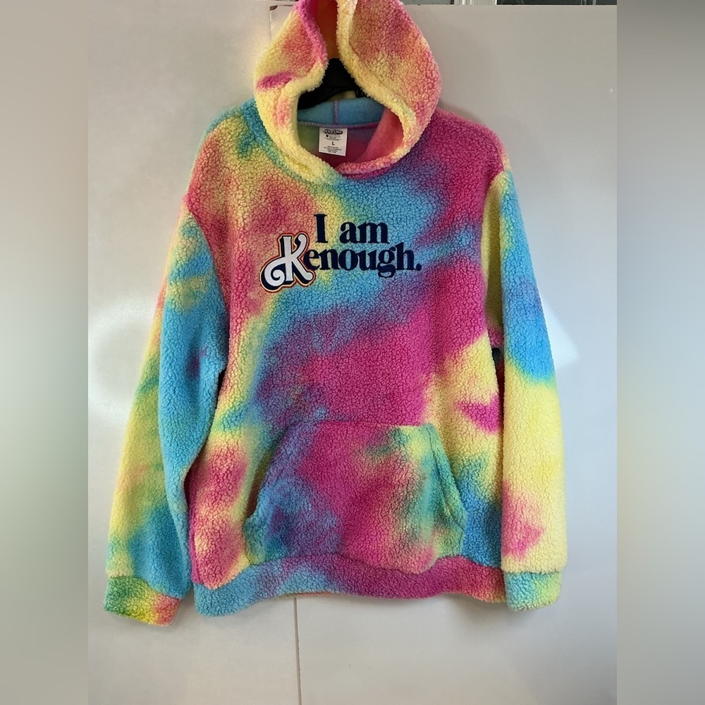 Barbie Multicolor Tie-Dye Off-the-Shoulder Sweater A0472